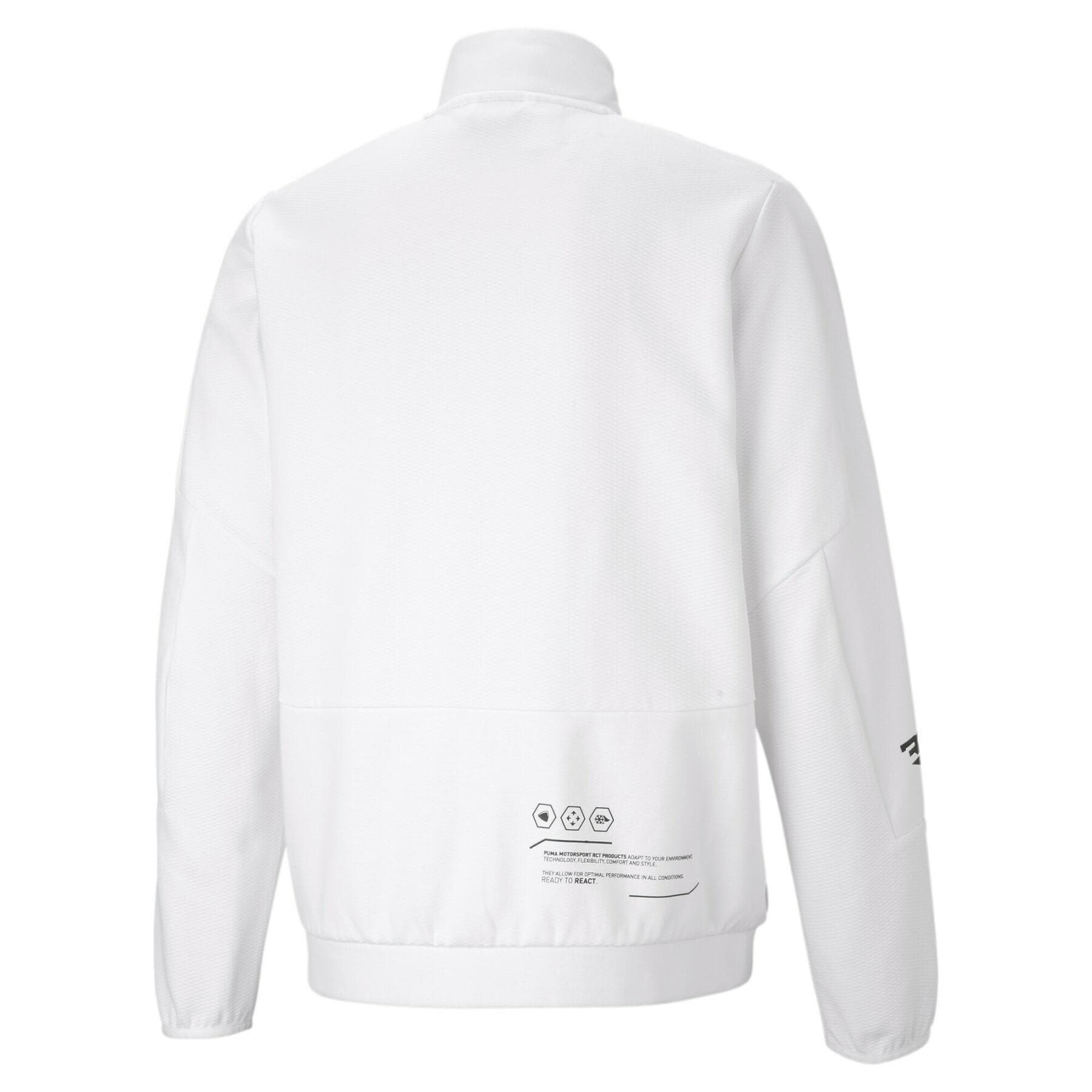 Куртка PUMA x BMW Motorsport RCT Sweat Jacket White - изображение 2