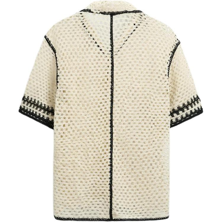Рубашка ZARA Retro Short Sleeve Shirt - изображение 2