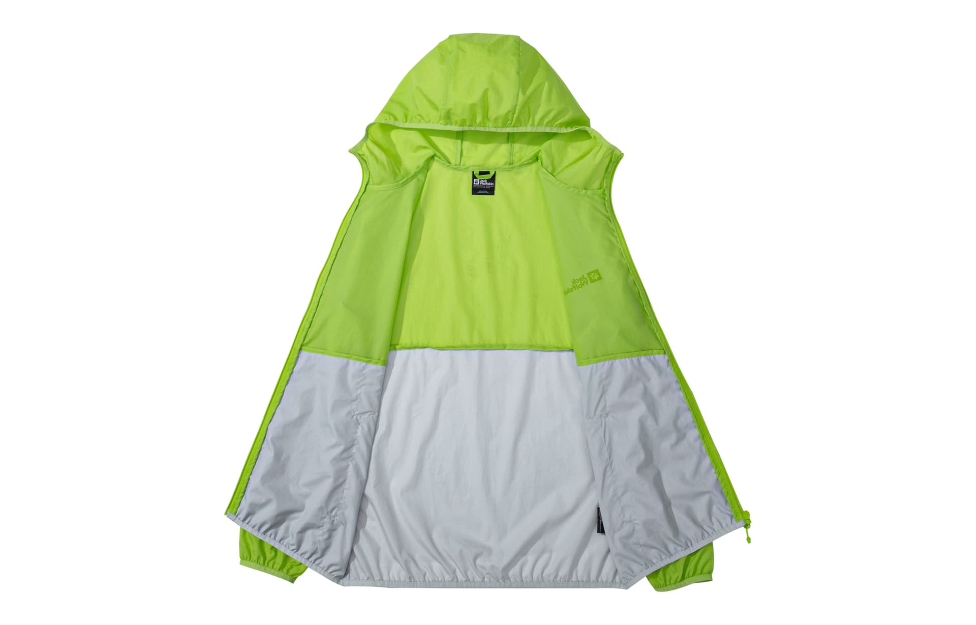 Легкая ветровка Jack Wolfskin Logo Outdoor Jacket - изображение 3