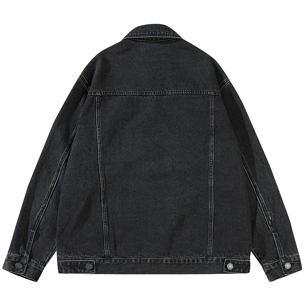 Джинсовая куртка JASONWOOD Denim Jacket Black - изображение 2