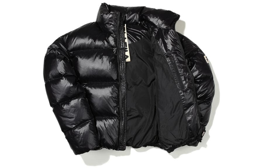 Зимняя куртка FILA Logo Puffer Jacket Black - изображение 3