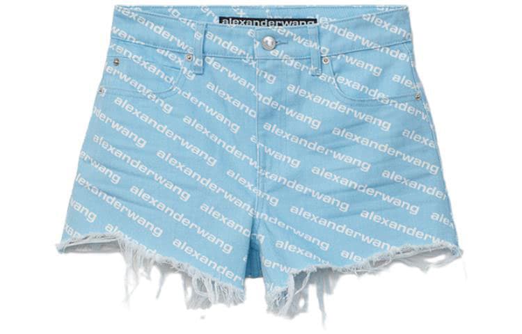 alexander wang SS22 Bite Shorts Blue - изображение 2