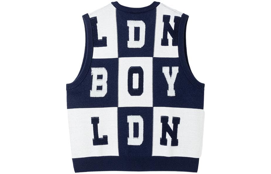 Жилет Boy London Мужские Синие Жилеты - изображение 2