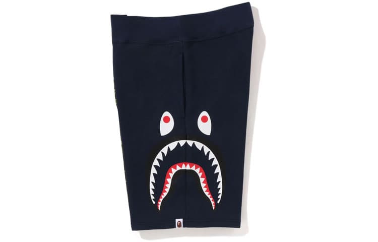 Шорты A BATHING APE Bape Shark Print Shorts - изображение 4