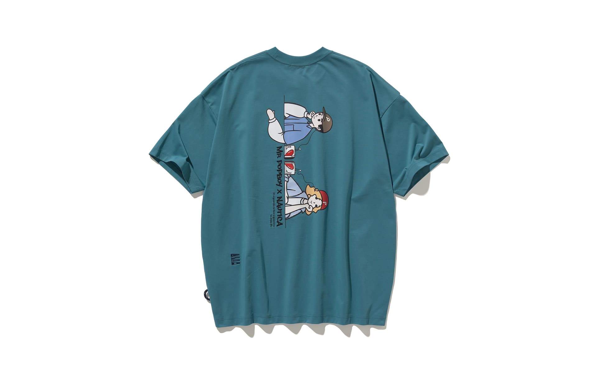 Футболка nautica white sail x POPBOY SS24 T - изображение 2