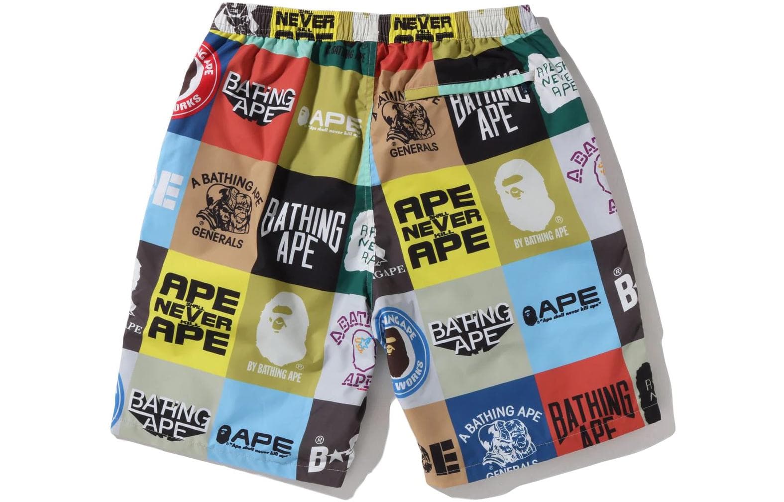 Шорты BAPE Classic Logo Beach Shorts - изображение 2