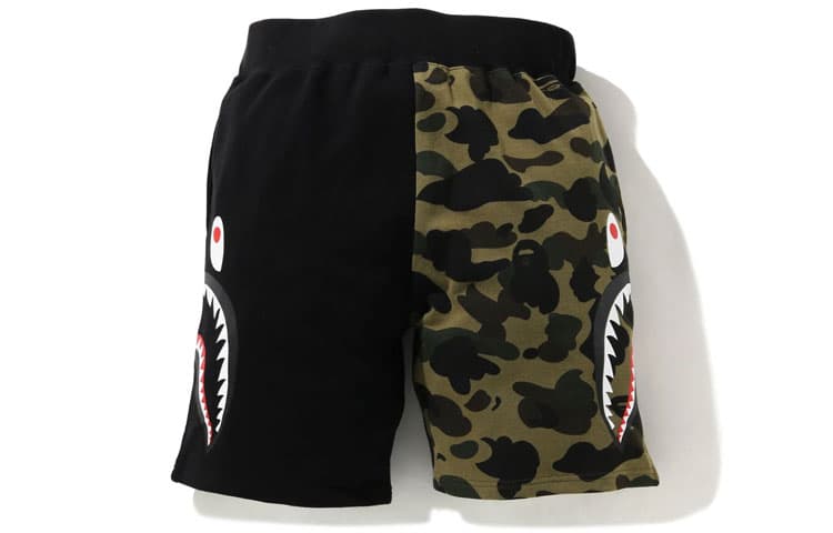 Тренировочные штаны BAPE Shark Camo Shorts - изображение 2