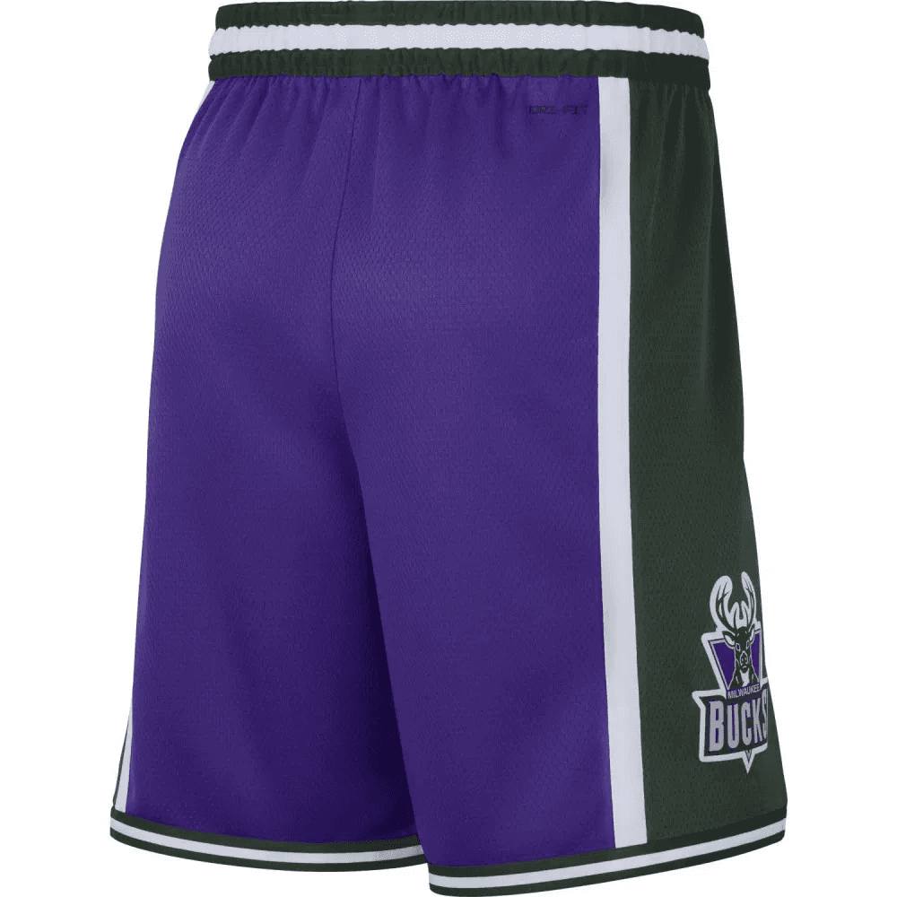 Баскетбольные шорты Nike NBA Dri-FIT Milwaukee Bucks Shorts - изображение 2