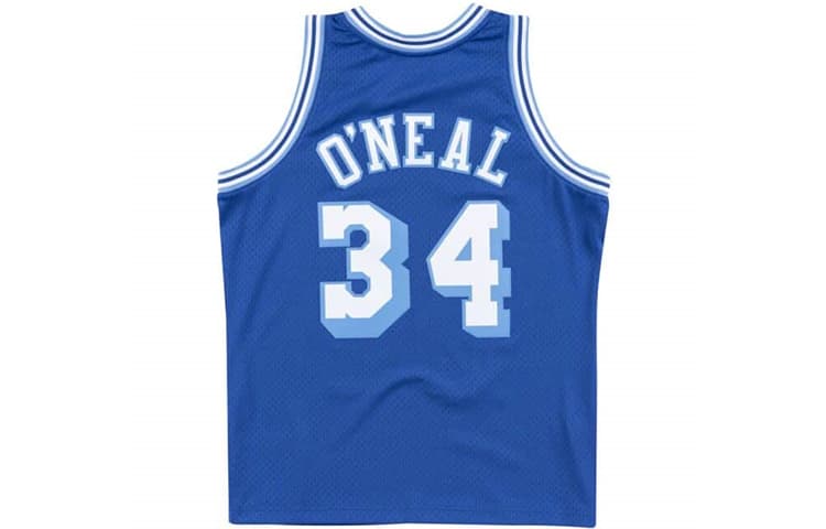 Баскетбольная майка Mitchell & Ness NBA Shaquille O'Neal 1996-97 Lakers Jersey - изображение 2