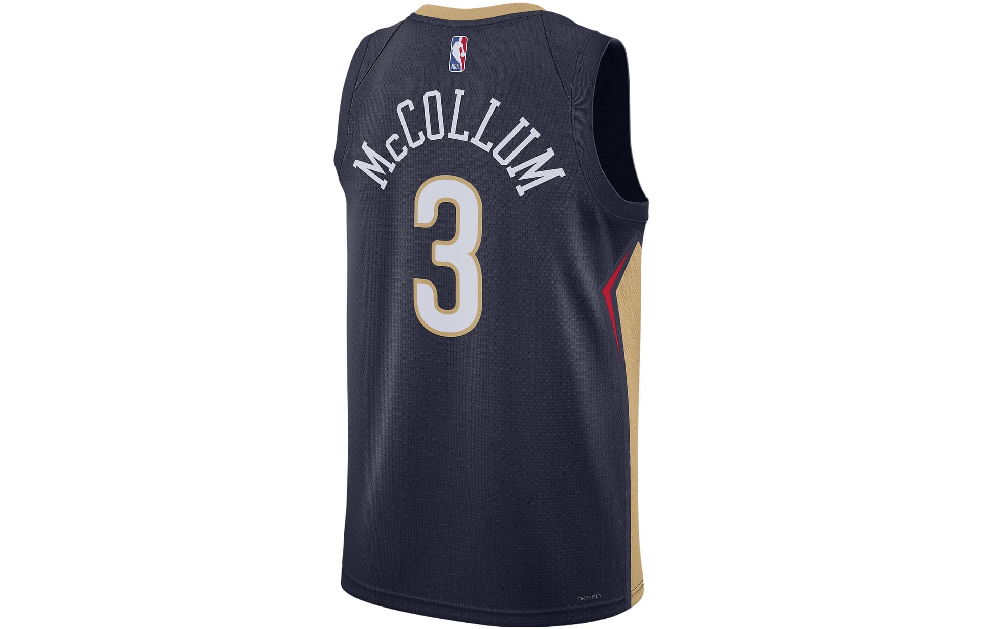 Баскетбольная майка Nike Dri-FIT NBA Swingman Jersey Pelicans McCollum 3 Navy - изображение 2