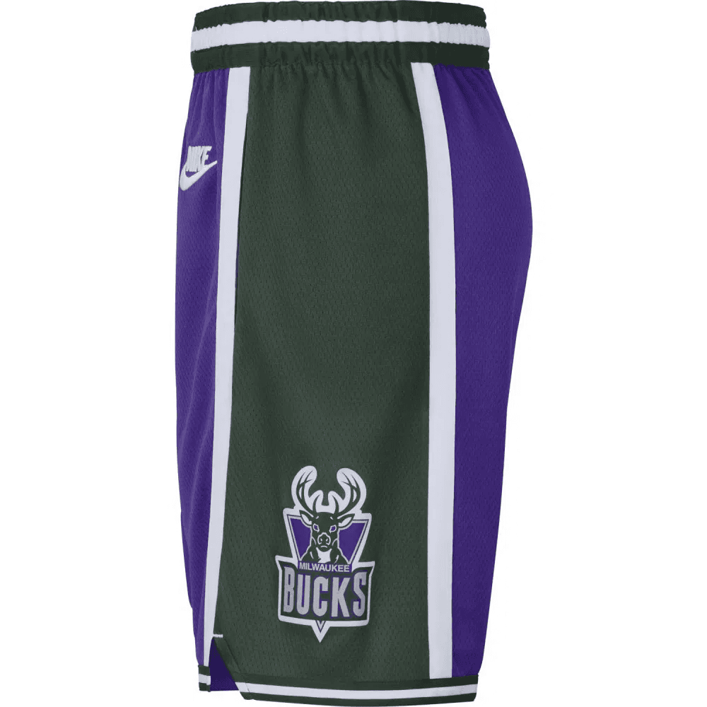 Баскетбольные шорты Nike NBA Dri-FIT Milwaukee Bucks Shorts - изображение 3