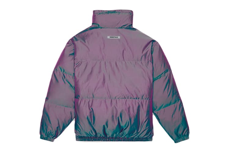 Зимняя куртка пуховик Fear of God Essentials Puffer Jacket Iridescent Multi - изображение 2
