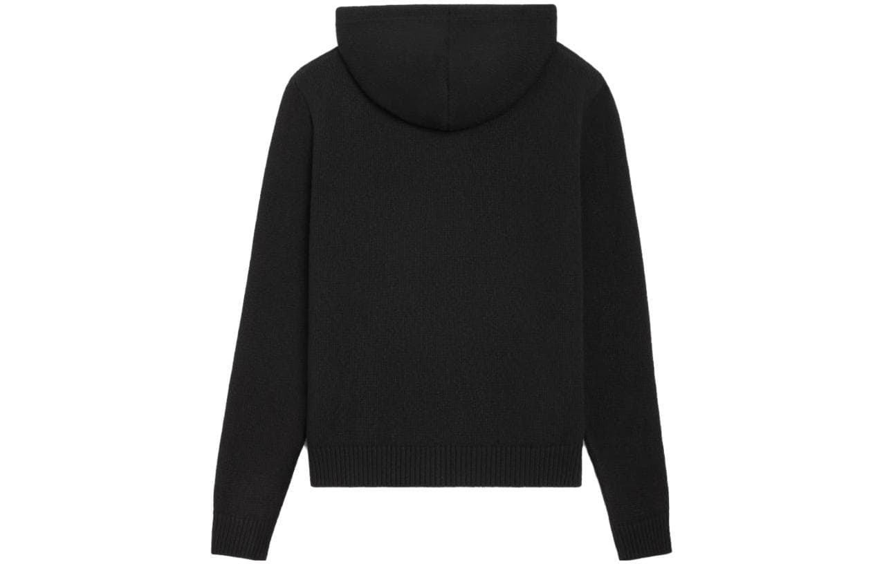 Кофта CELINE FW23 Logo Embroidered Zip Sweatshirt - изображение 2