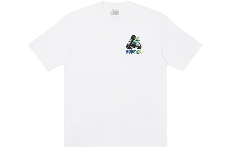 Футболка PALACE SS22 Tri-Surf Co T-Shirt White T - изображение 2