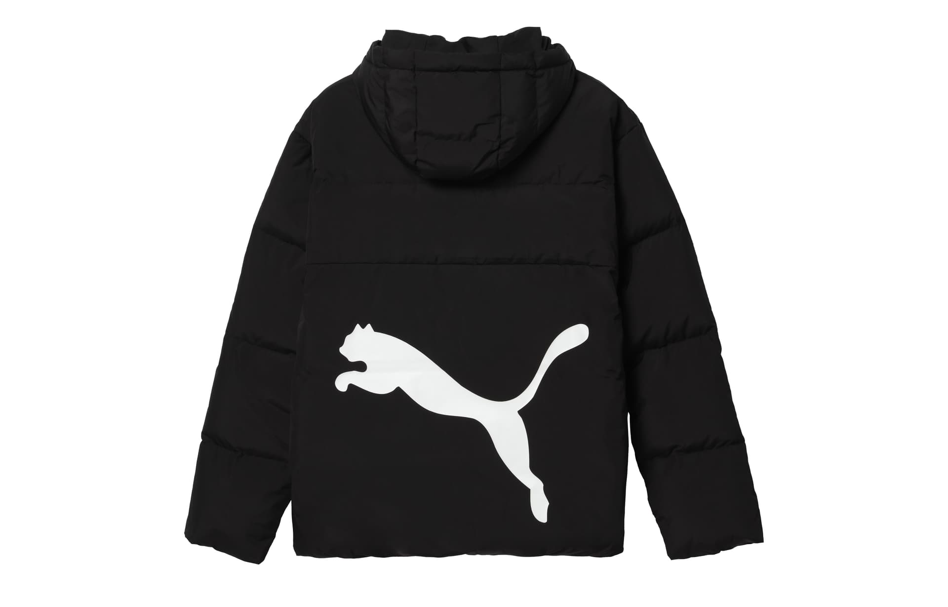 Зимняя куртка Puma Essential Logo Hooded Puffer Jacket - изображение 2