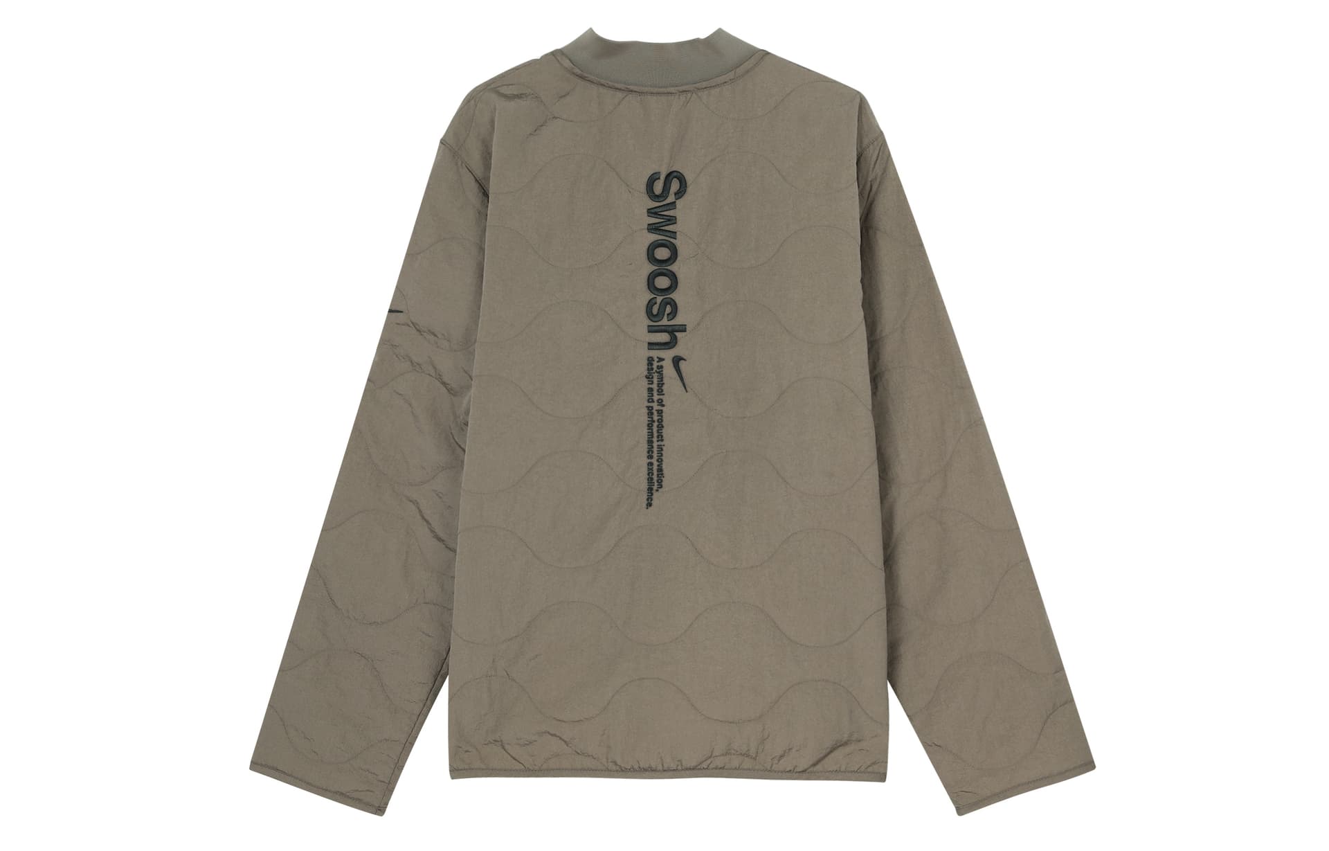 Куртка Nike Logo Baseball Jacket Brown - изображение 2