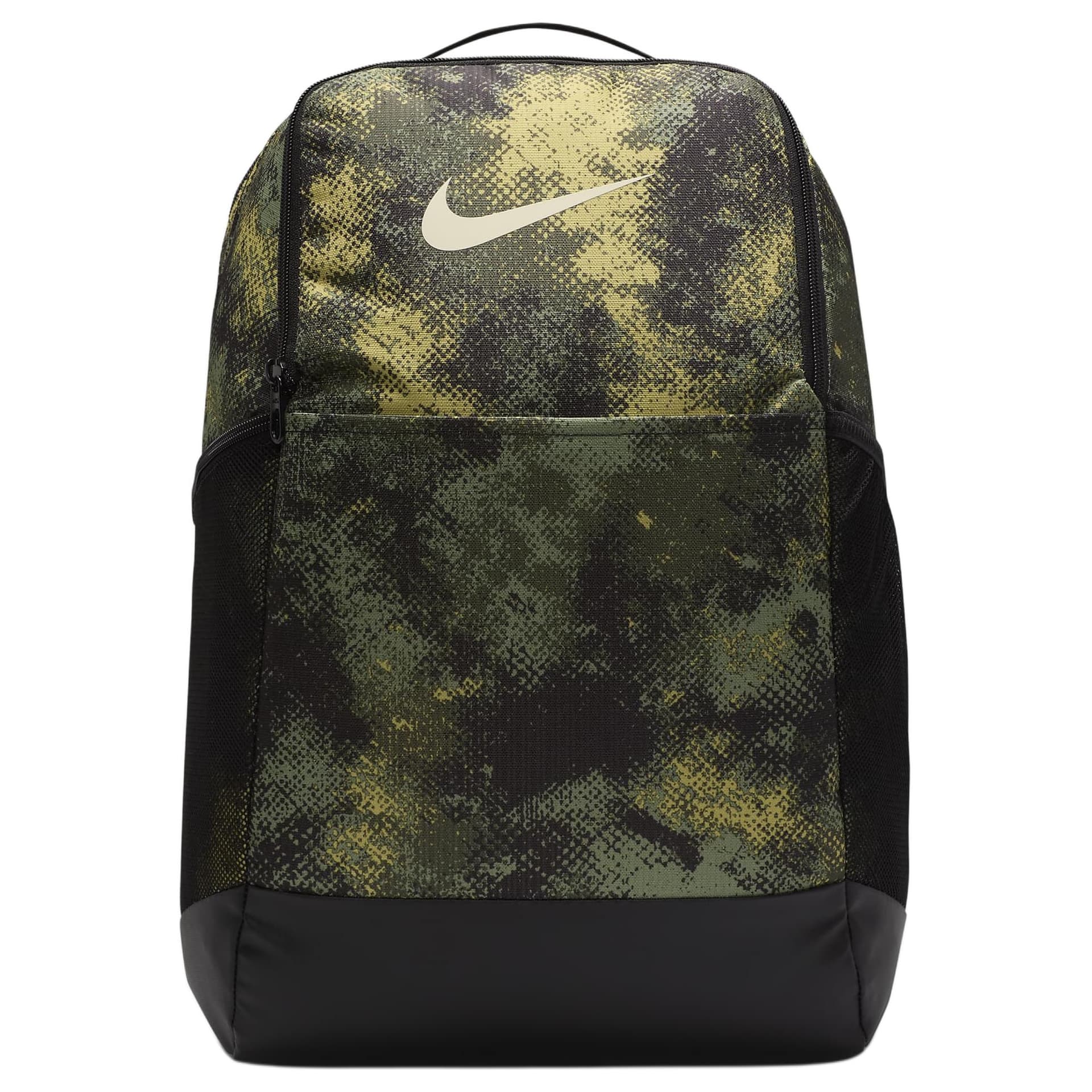 Рюкзак Nike Полиэстеровый Рюкзак Средний Унисекс Масляный Зеленый Черный Кокосовое Молоко - изображение 1