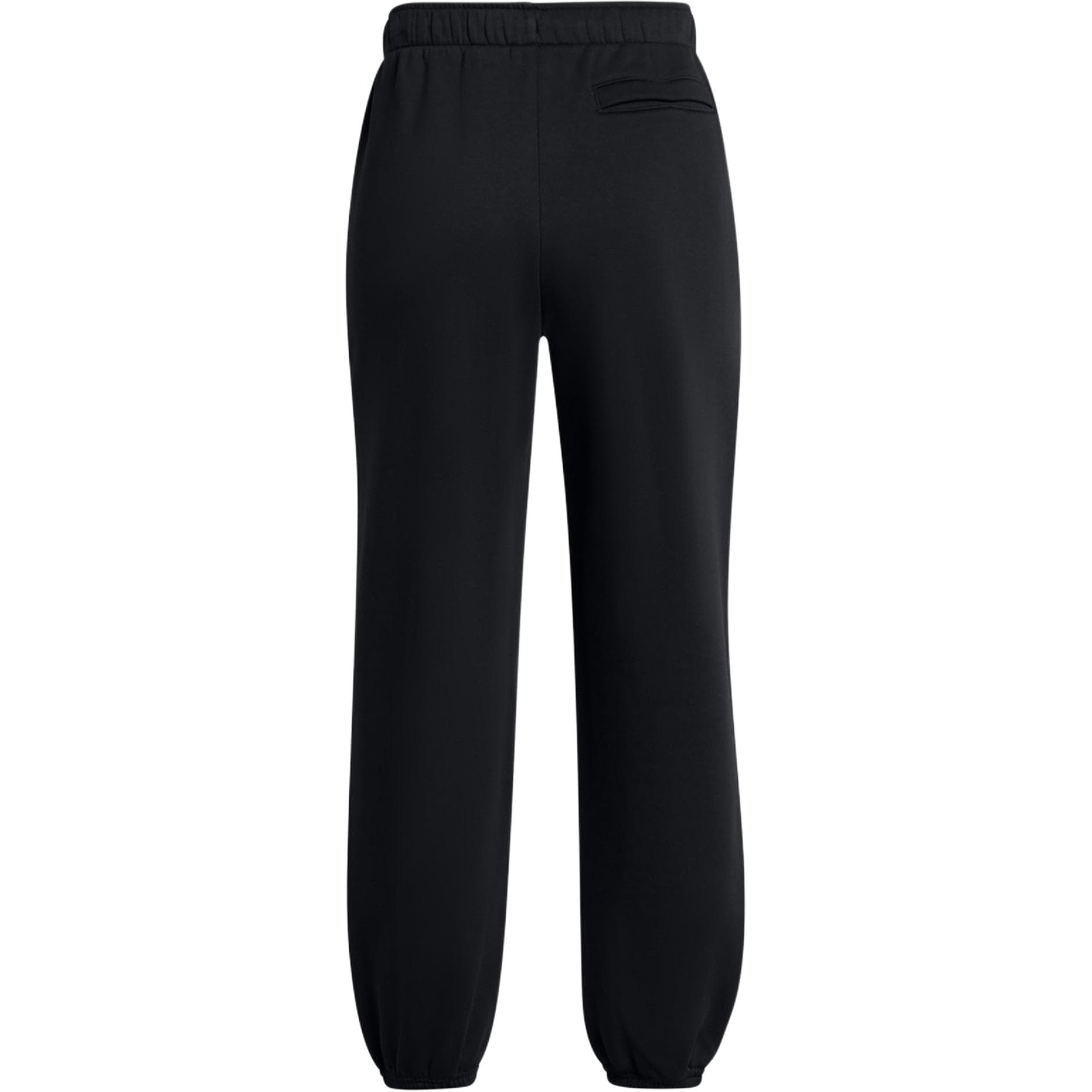 Штаны Under Armour IconWordmark Флис Oversized Вязаные Тренировочные Брюки Женские Черные - изображение 2