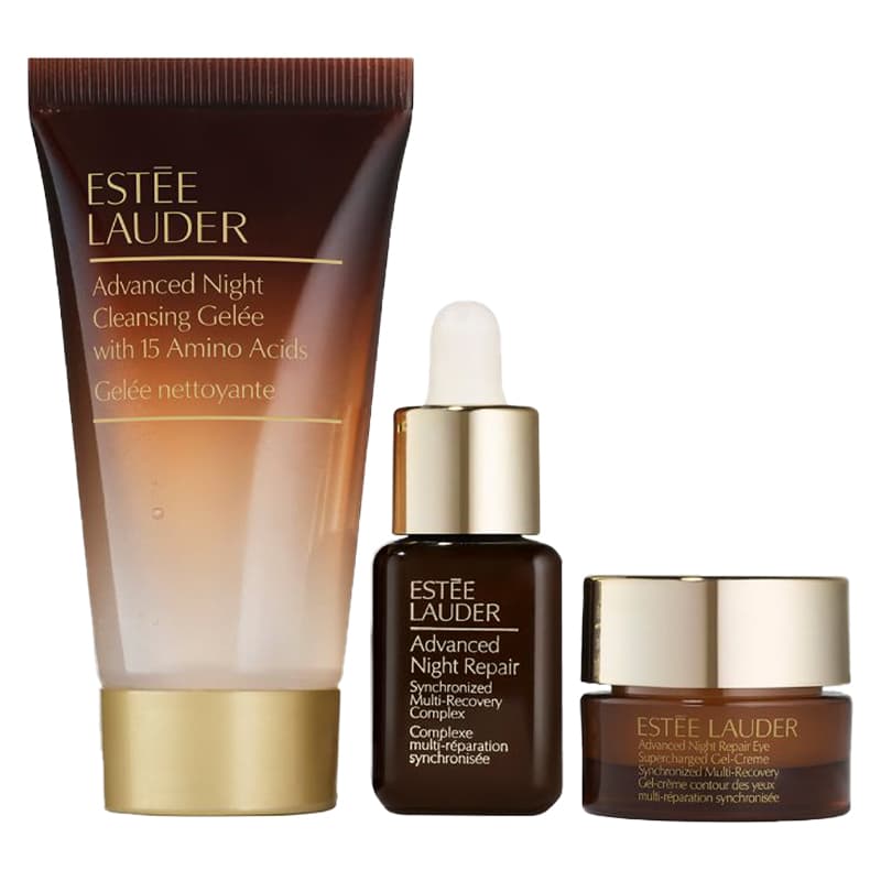 ESTEE LAUDER Набор пробников для ухода за кожей Night Time Skin Care Moisturizing 5мл+7мл+30мл - изображение 3