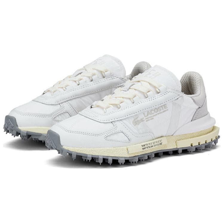 Кроссовки LACOSTE Низкий топ Повседневная обувь Женская Белая - изображение 3