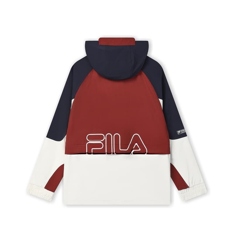 Куртка FILA ORIGINALE Куртка Мужская Терракотово-красная Коричневая - изображение 2