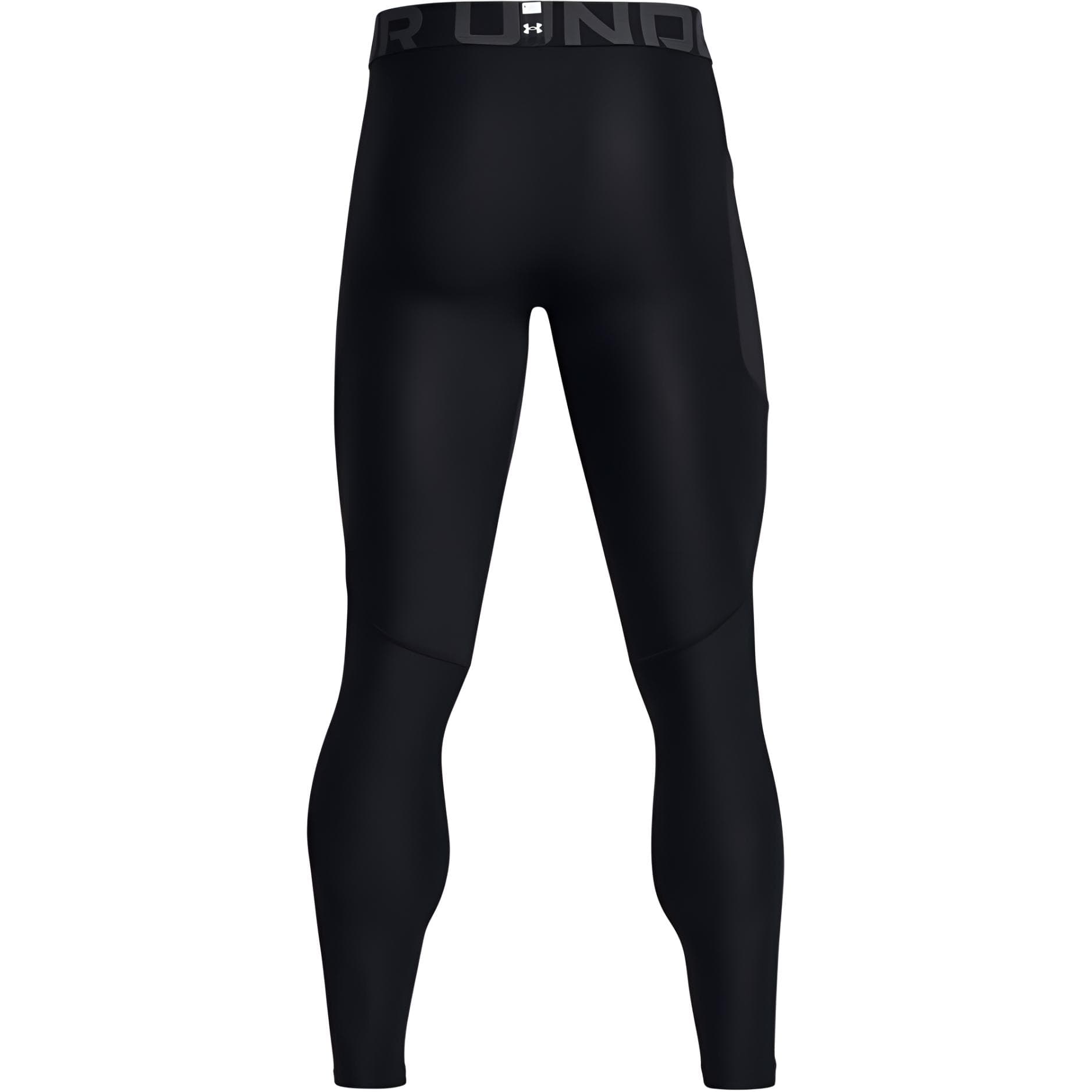 Штаны Under Armour HeatGear Вязаные Тренировочные Штаны Мужские Черные - изображение 2