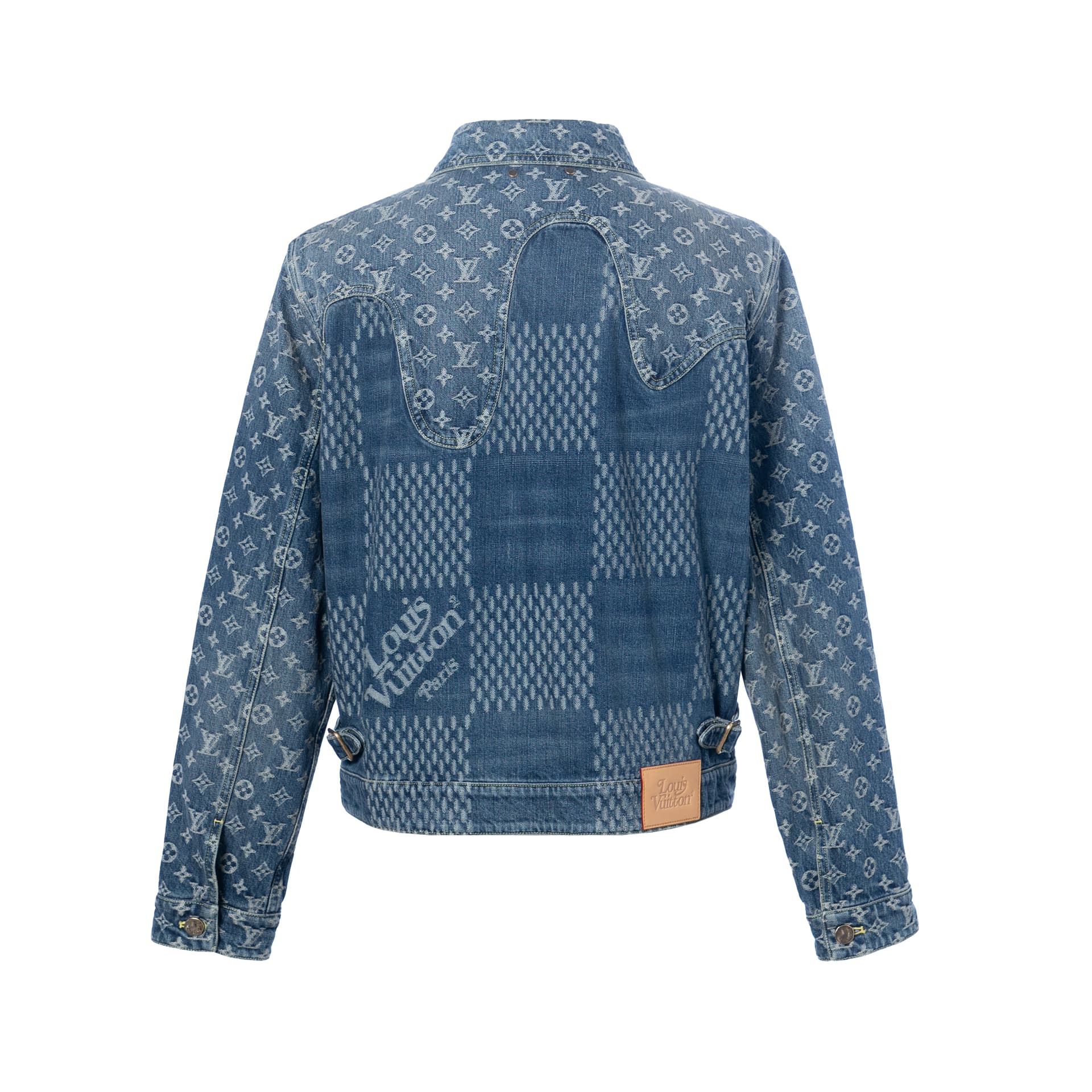 Джинсовая куртка LOUIS VUITTON x nigo LV2 Logo - изображение 2