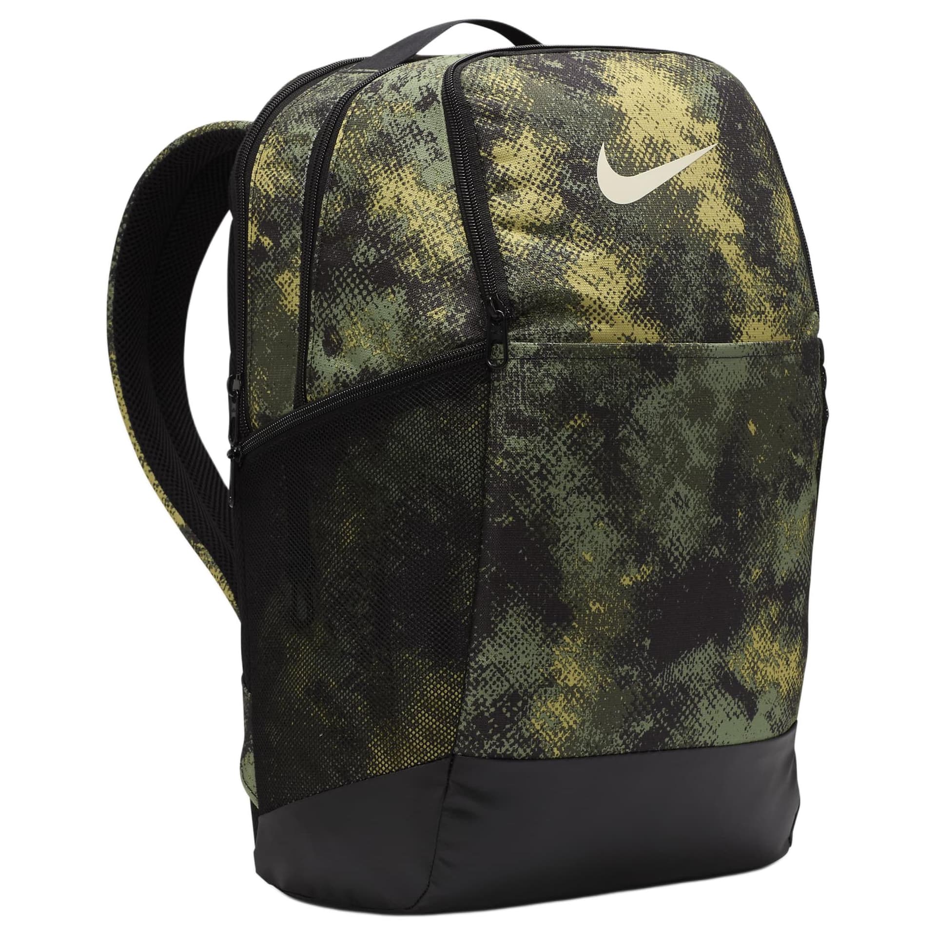 Рюкзак Nike Полиэстеровый Рюкзак Средний Унисекс Масляный Зеленый Черный Кокосовое Молоко - изображение 2