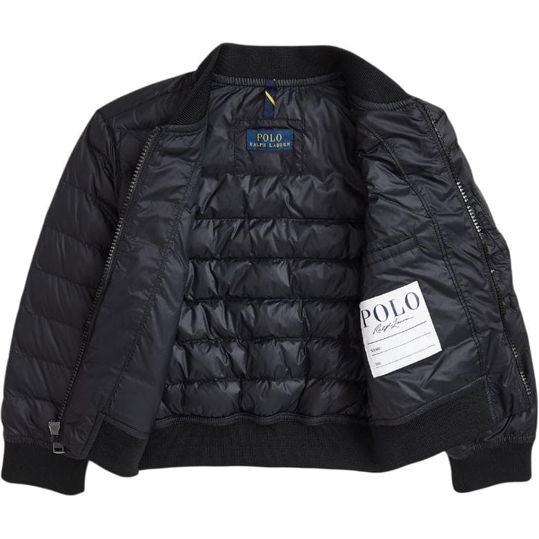 Polo Ralph Lauren Хлопковый пуховик FW24 Черный Детский - изображение 3