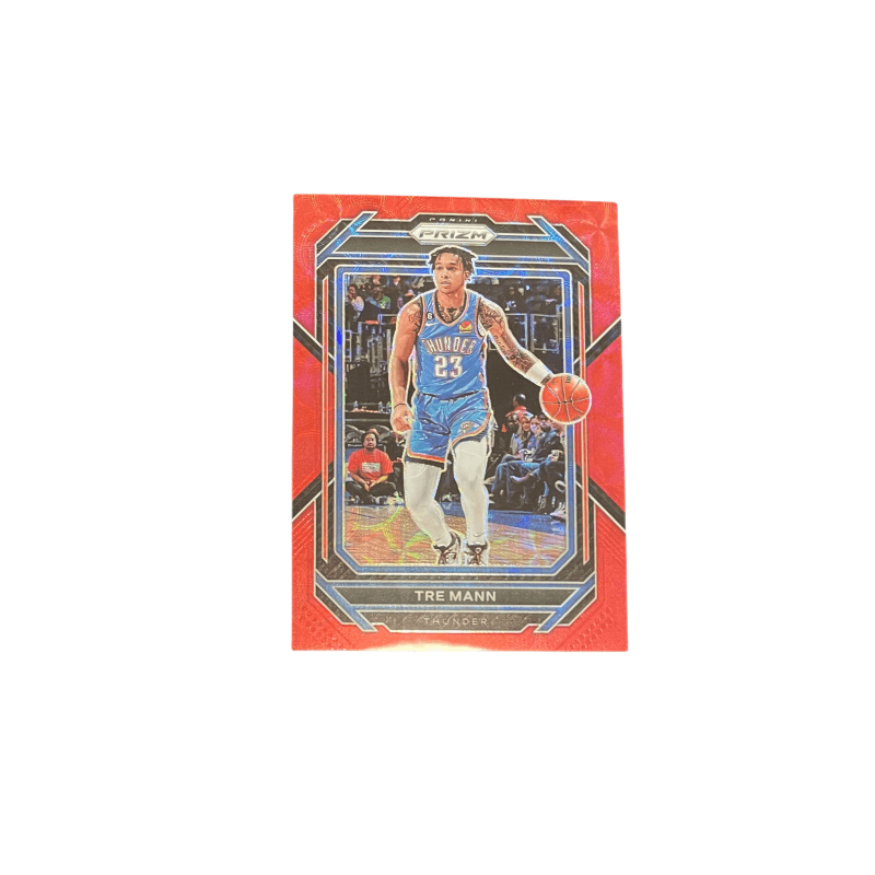 Коллекционные карточки PANINI 2022 23 PRIZM Tre Mann Enes THUNDER Choice Красный Круг Карта CONDITION пройдет Спортивные карты 1 шт - изображение 1