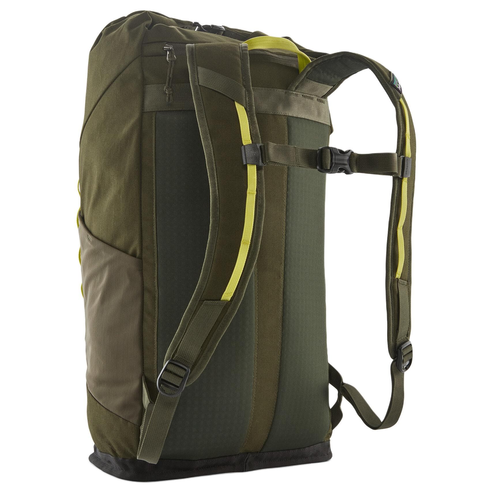 Patagonia Fieldsmith 32L Туристические сумки Органический хлопок Холст Сосновый зеленый Унисекс - изображение 4