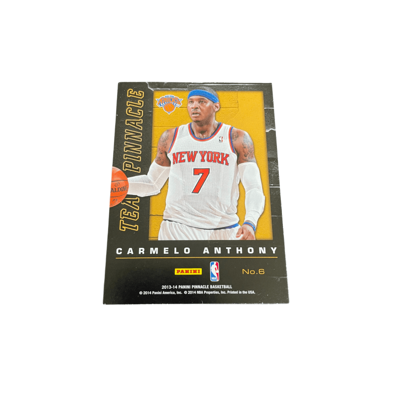 Коллекционные карточки PANINI 2013 14 Pinnacle PEAK Knicks THUNDER Кевин Цвет KD Кармело Энтони Двусторонняя версия Лука Дончич - изображение 2