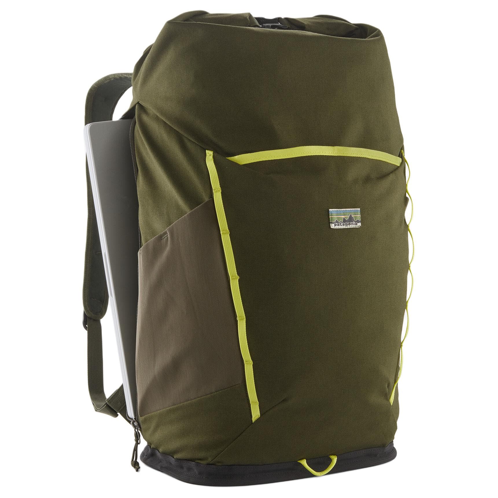 Patagonia Fieldsmith 32L Туристические сумки Органический хлопок Холст Сосновый зеленый Унисекс - изображение 3