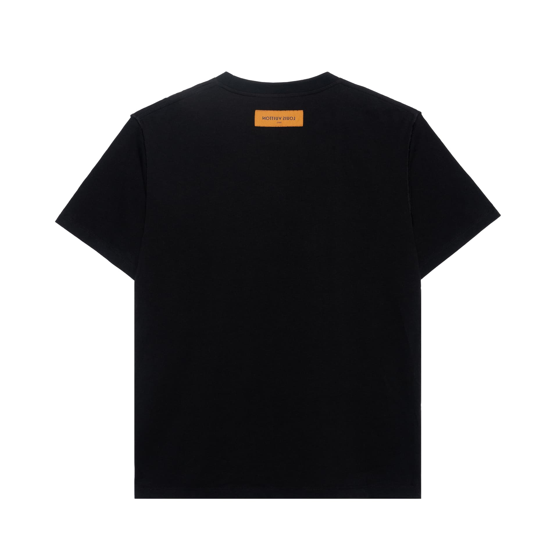 Футболка Louis Vuitton SS22 Spread Logo T-Shirt Black — фото 2