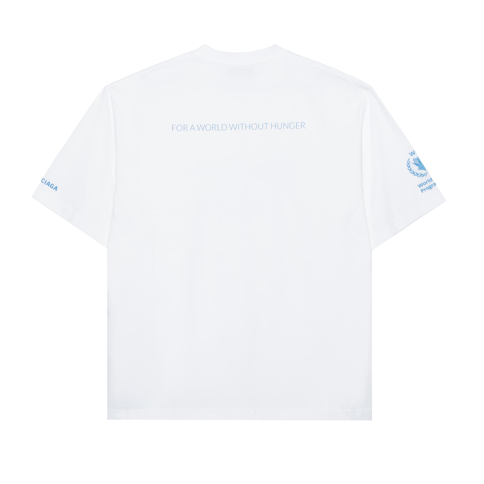 Футболка Balenciaga x WFP FW22 Logo T-Shirt White - изображение 2