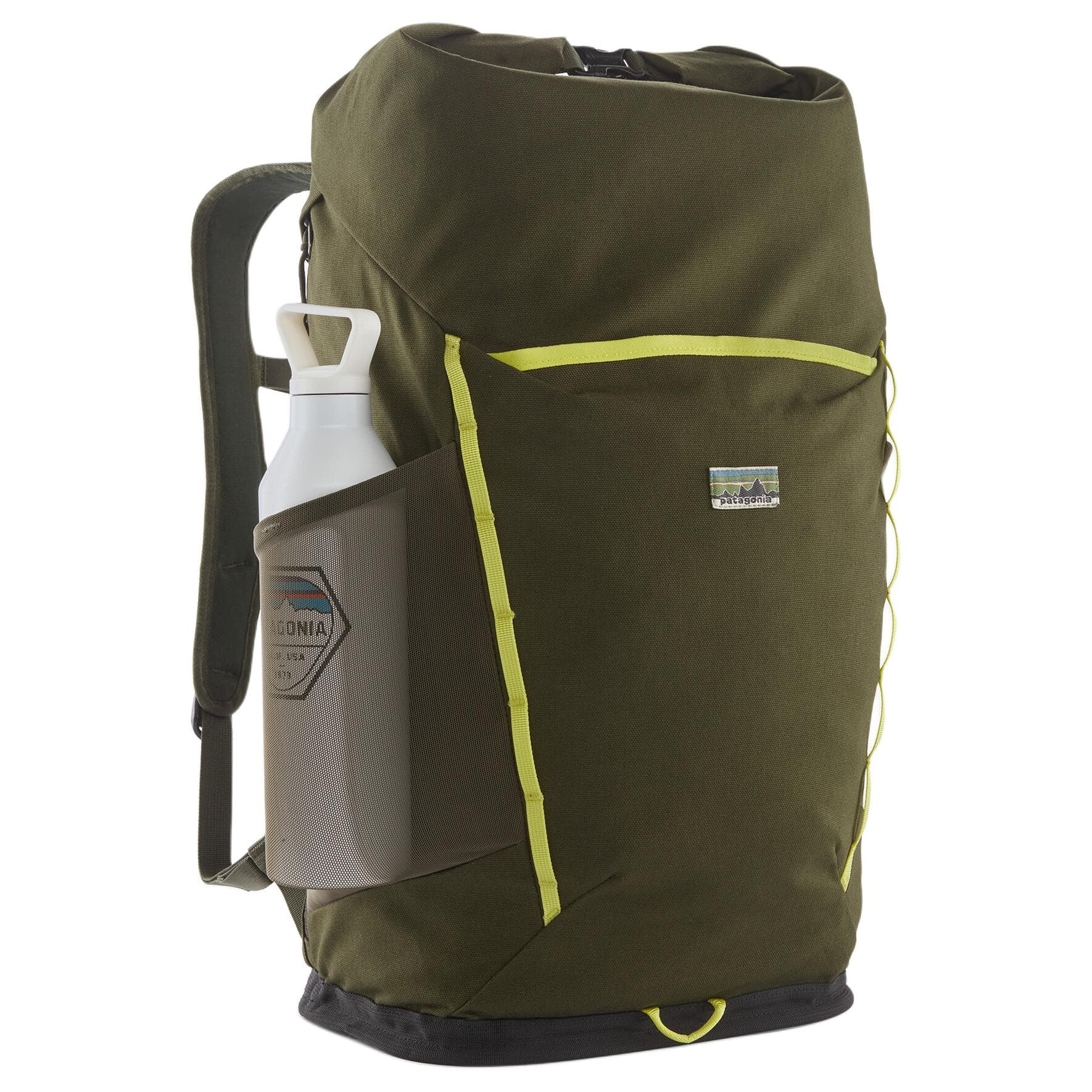 Patagonia Fieldsmith 32L Туристические сумки Органический хлопок Холст Сосновый зеленый Унисекс - изображение 2