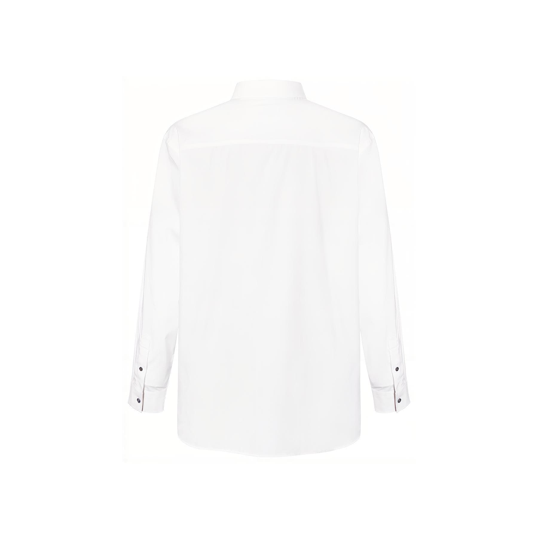 Рубашка Burberry Logo Polo Shirt White - изображение 2