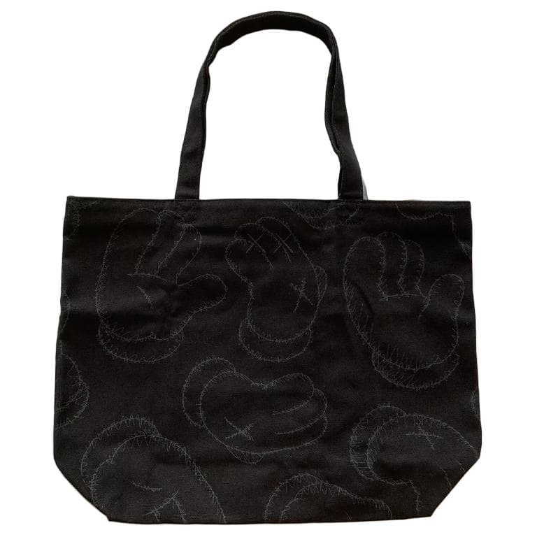 Мини-сумка UNIQLO x Kaws Tote Bag Black - изображение 2