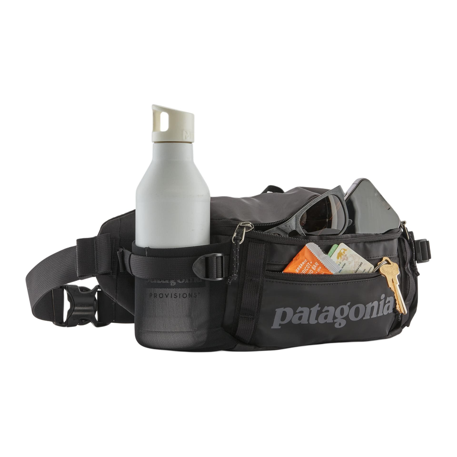Patagonia Black Hole 5L Туристические сумки Переработанный полиэстер Черный Мужской - изображение 3
