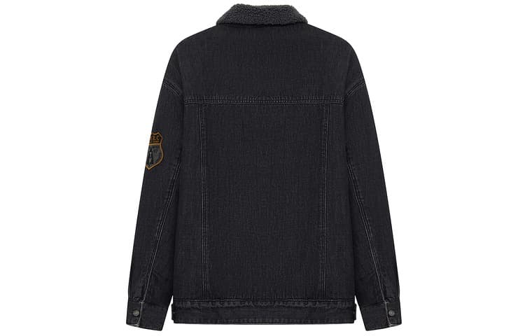 Джинсовая куртка Teenie Weenie Men Denim Collection 24FW Деним Куртка Мужской Черный - изображение 2