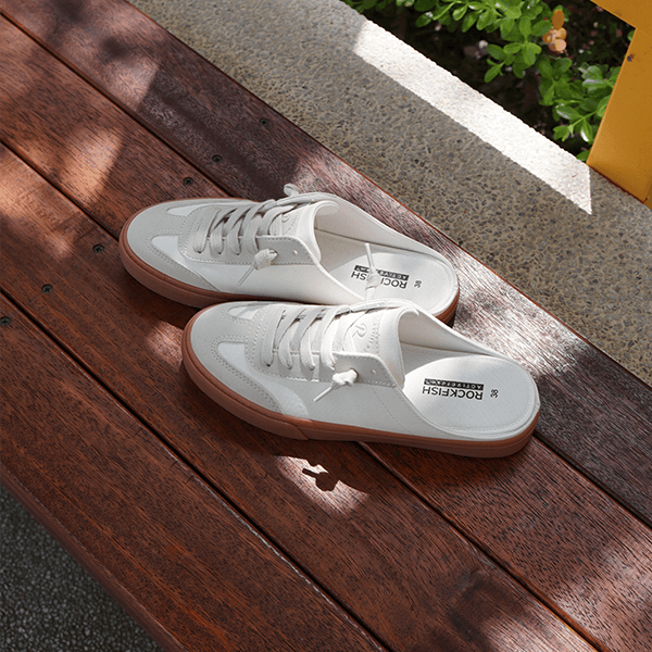 Кеды Rockfish Retro Trainer White Caramel - изображение 12