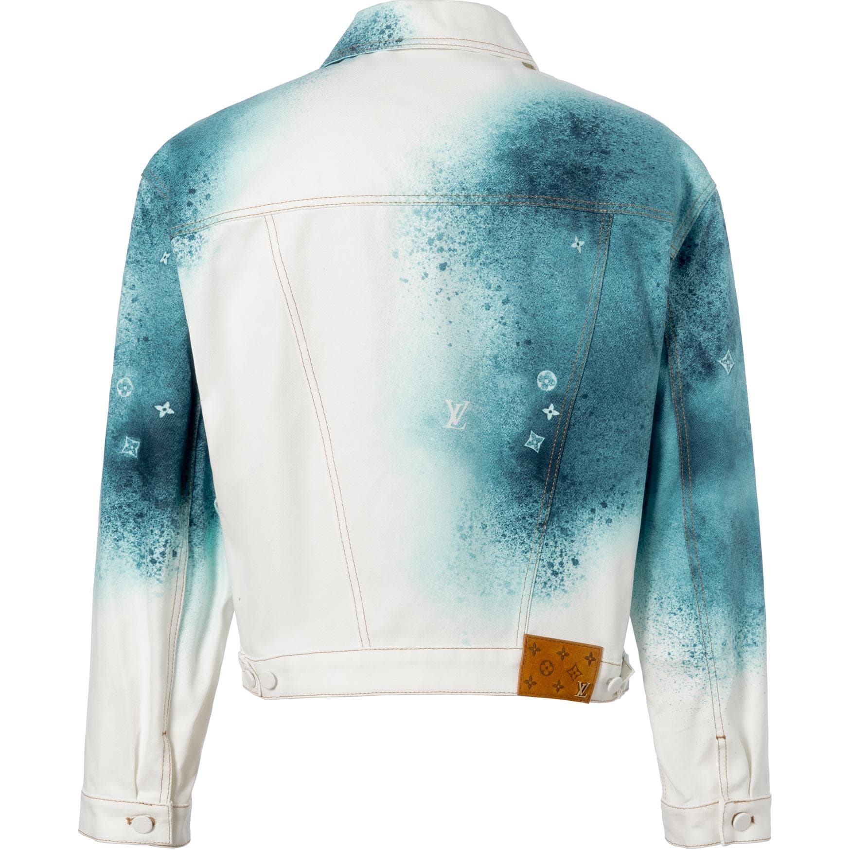 Джинсовая куртка Louis Vuitton SS23 Denim Jacket White - изображение 2