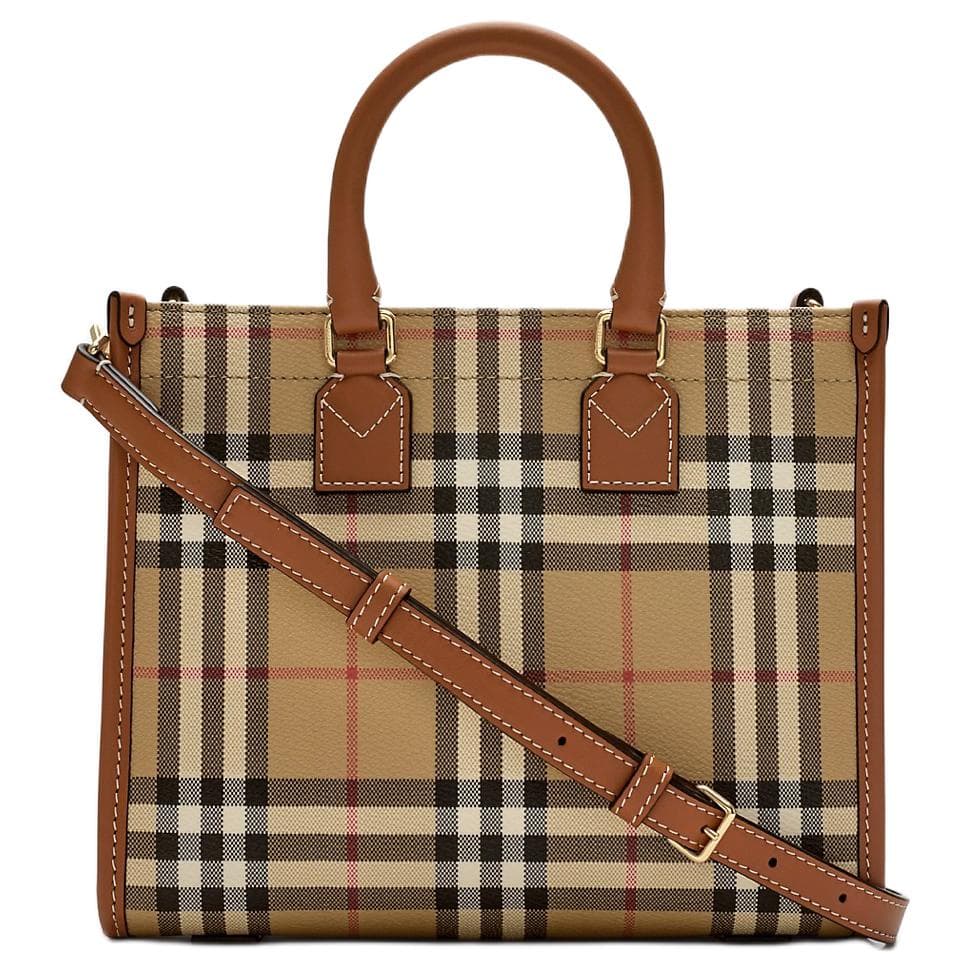 Сумка Burberry Freya Tote Bag Mini Beige - изображение 2