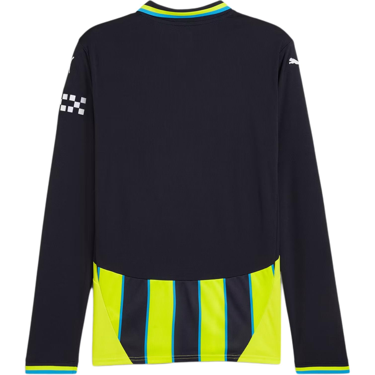 PUMA Манчестер Сити SS24 Replica Гостевый Long Sleeve Футбол Джерси Футбол Джерси Мужской Желтый - изображение 2