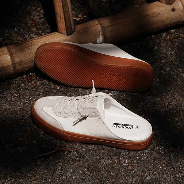 Кеды Rockfish Retro Trainer White Caramel - изображение 9