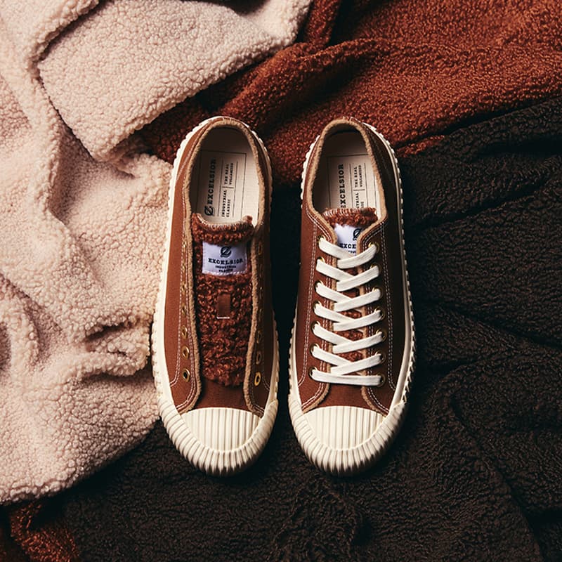 Кеды EXCELSIOR Bolt Fleece Amber Brown - изображение 7