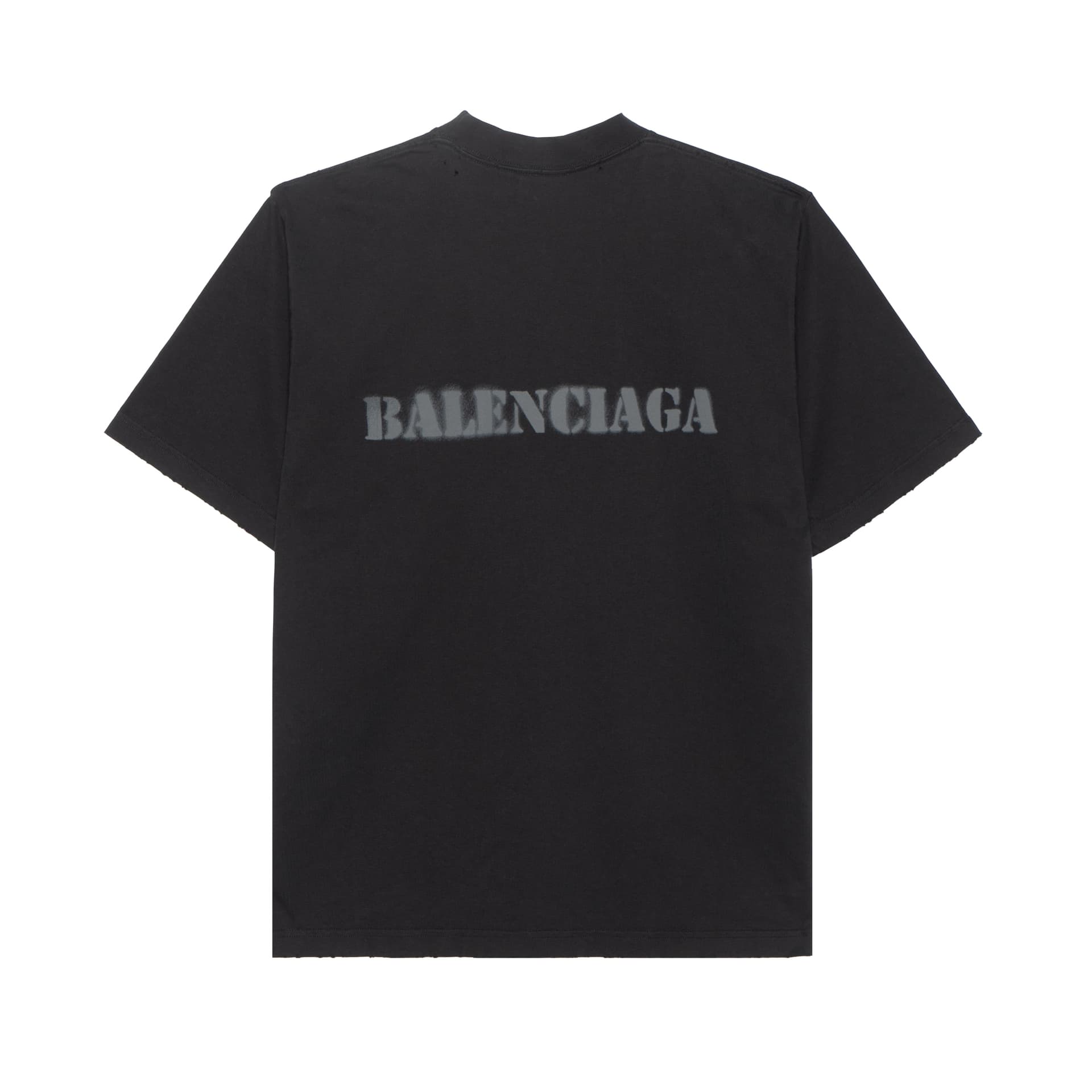 Футболка Balenciaga SS24 T-Shirt Black - изображение 2