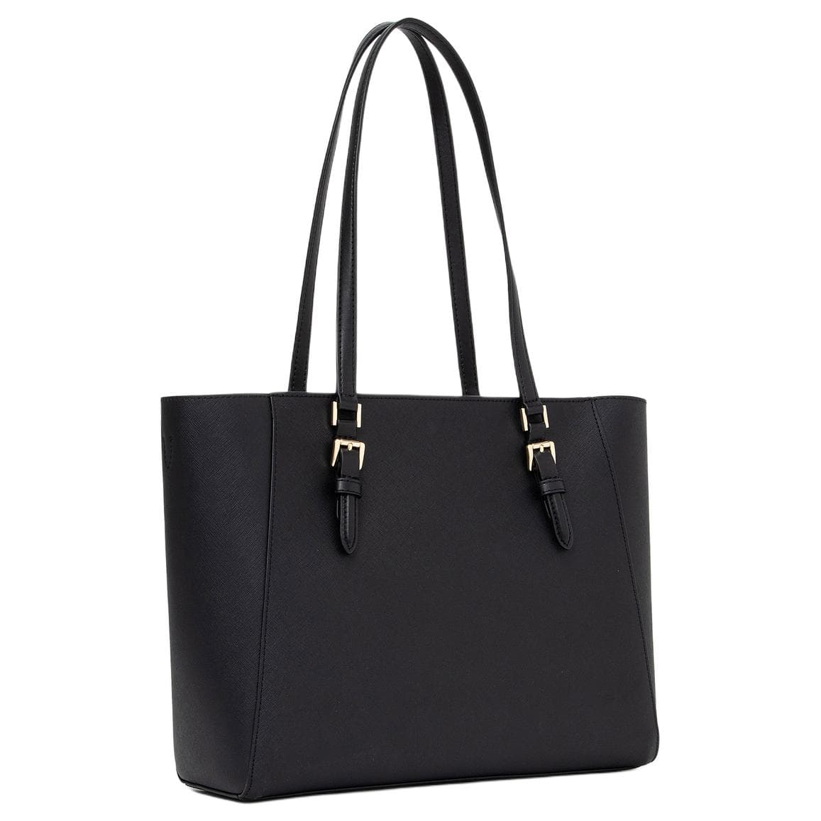 Мини-сумка MICHAEL KORS Charlotte Коровья кожа Сумка на плечо Большая Женская Черная - изображение 3