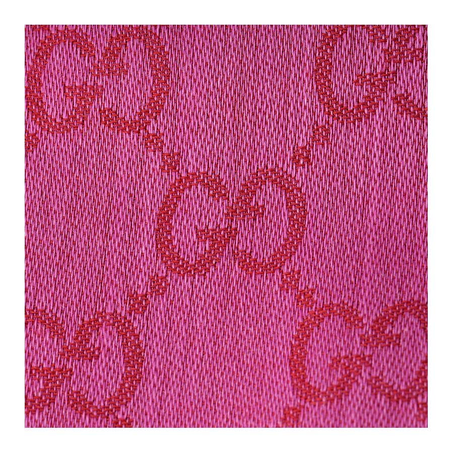 Шарф Gucci Wool Logo Scarf Fuchsia - изображение 2