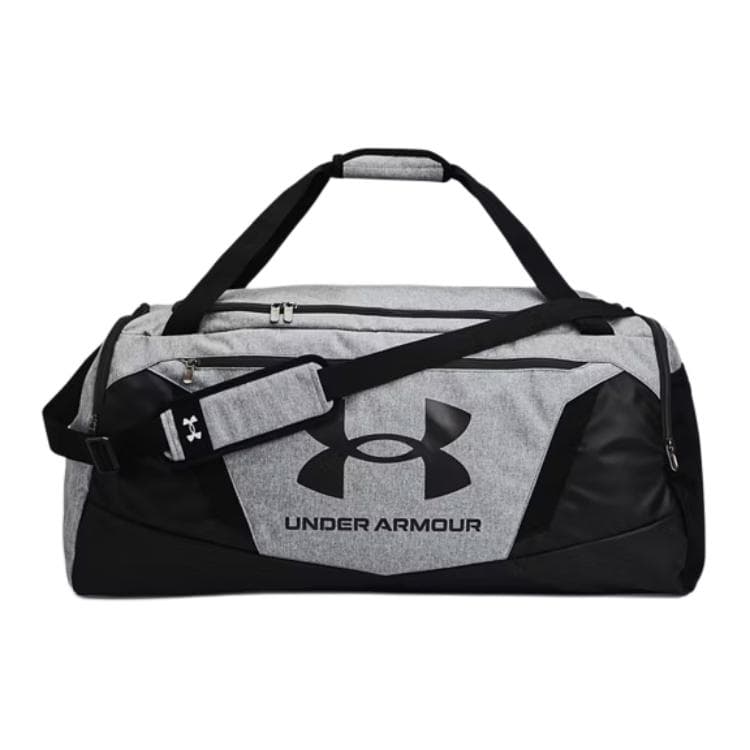Спортивная сумка Under Armour Полиэстеровая ткань Дорожная сумка Спортивная сумка Большая Унисекс Темно-серый и Черный - изображение 1